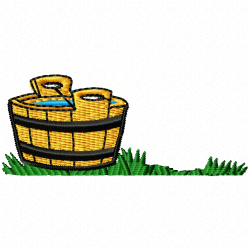 Camping Embroidery Design 12